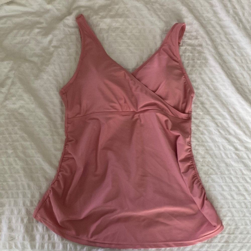 Crossover Maternity/nursing tankini top - kindred bravely